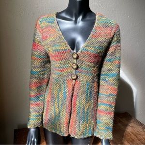 Talbot Wool blend knit cardigan size XL
